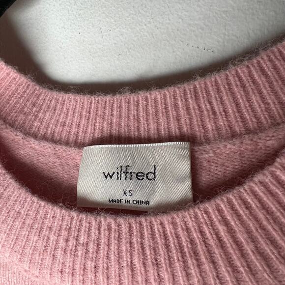 Wilfred Aritzia Blush Pink Sweater Dress Size XS - Picture 6 of 9